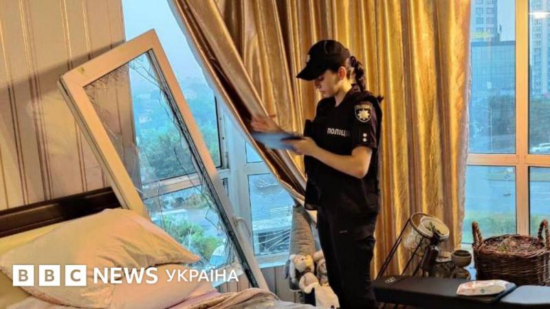 На Старокостянтинів обрушилися ракети, у Києві постраждала 2-річна дівчинка - BBC News Україна.