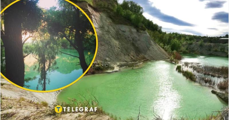 Містичне озеро в Київській області: де розташований цей чарівний куточок з кришталево чистою смарагдовою водою.
