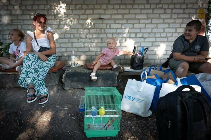 У Харківській області запрацював новий табір для біженців з Донеччини.