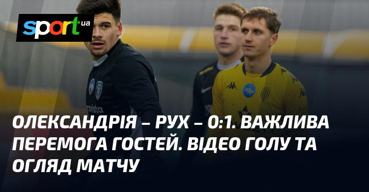 Олександрія проти Руху: Відео голів та аналіз матчу (оновлюється)