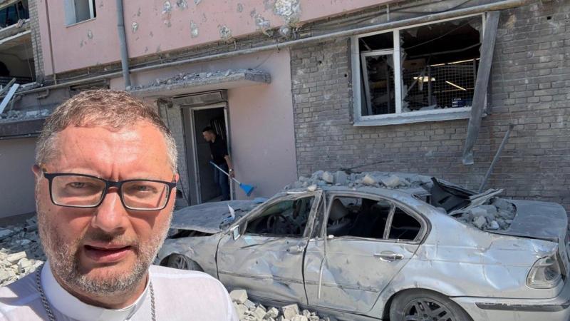 Нунцій в Україні прокоментував обстріл Києва: кожен удар — це трагедія для чиєїсь долі.